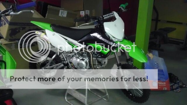 2010 Klx110L Stock Mod